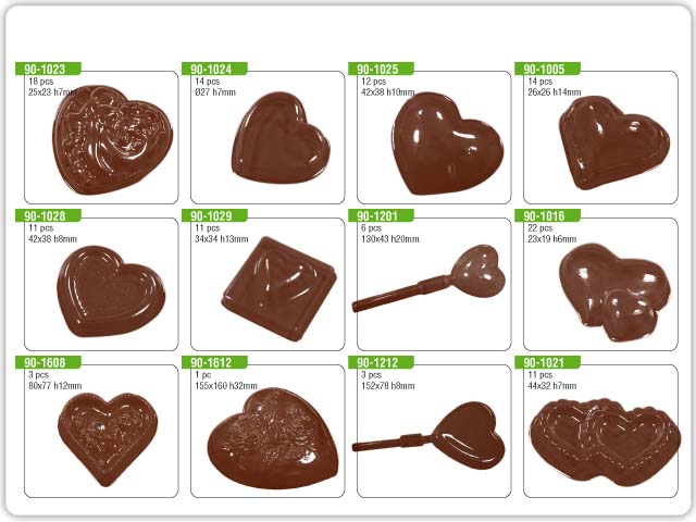 Stampi per Cioccolatini S.valentino1