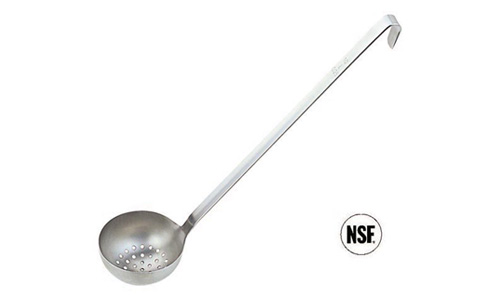 One Piece Perforated Ladle  S/Steel