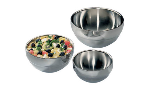 Double-Wall Stackable Bowls