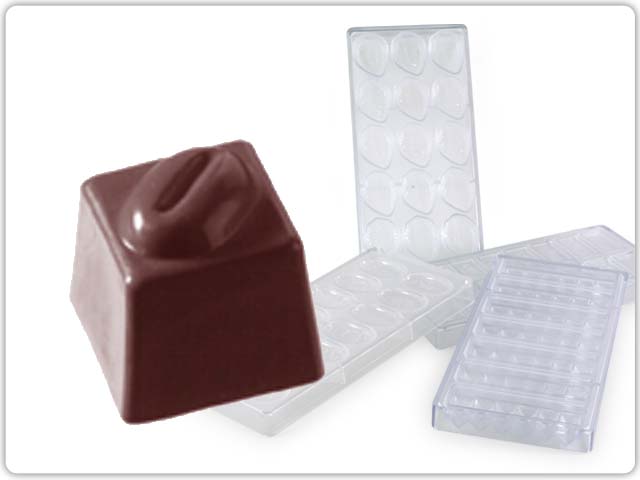 Stampi cioccolato in policarbonato
