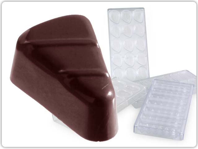 Stampi cioccolato in policarbonato